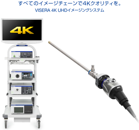 すべてのイメージチェーンで4Kクオリティを。VISERA 4K UHDイメージングシステム すべてのイメージチェーンで4Kクオリティを。VISERA 4K UHDイメージングシステム